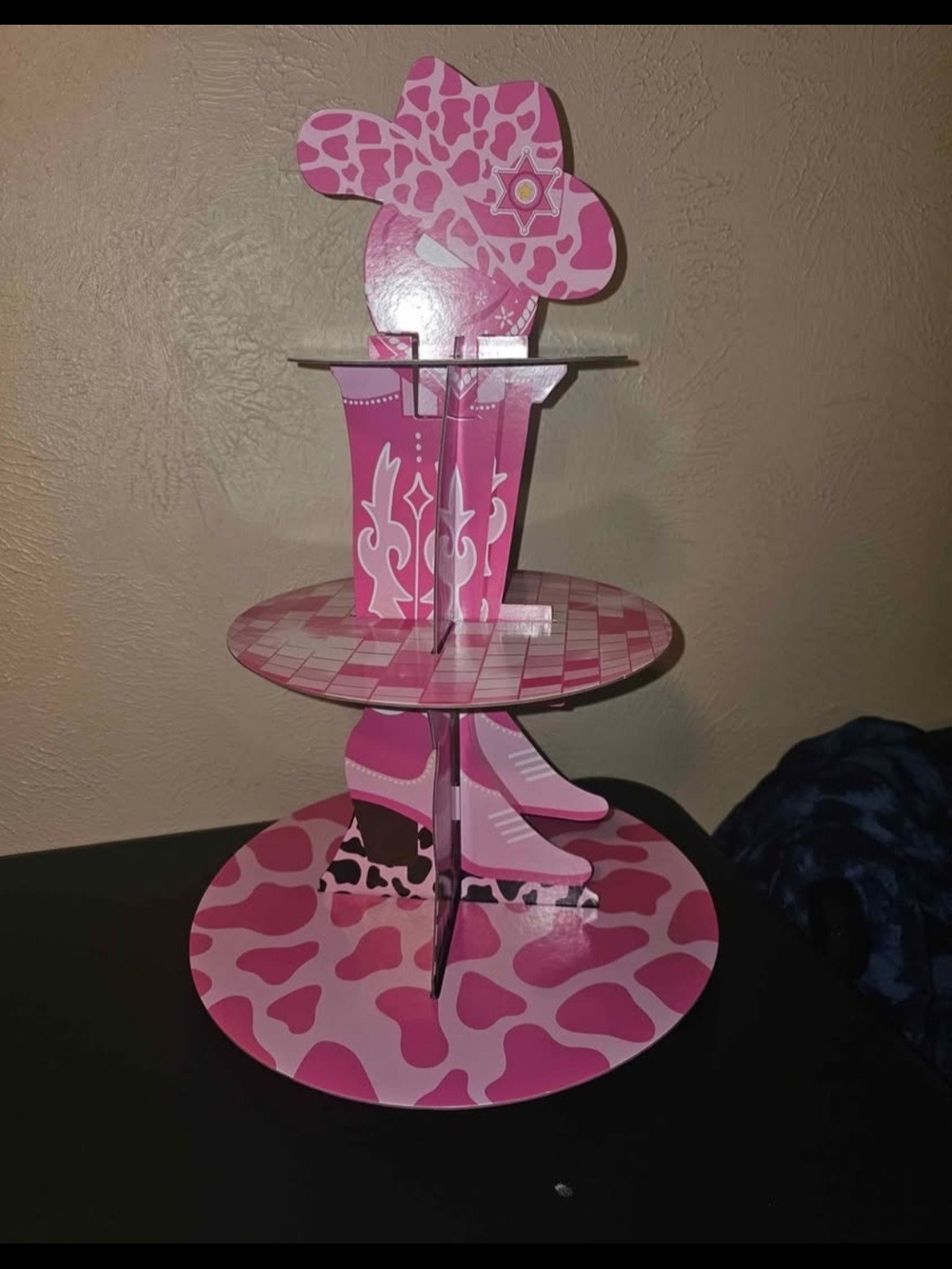 Pink Cowboy Boot & Hat Themed Bachelorette Decorations